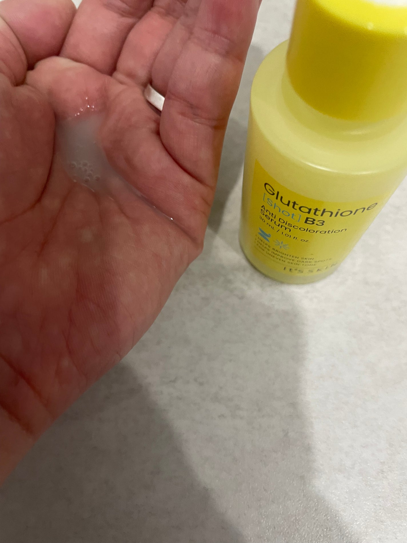 グルタチオンショットB3シミ跡セラム/It's skin/美容液を使ったクチコミ(1枚目)