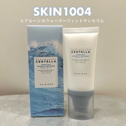 ヒアルーシカ ウォーターフィット サンセラム/SKIN1004/日焼け止めローションを使ったクチコミ(1枚目)