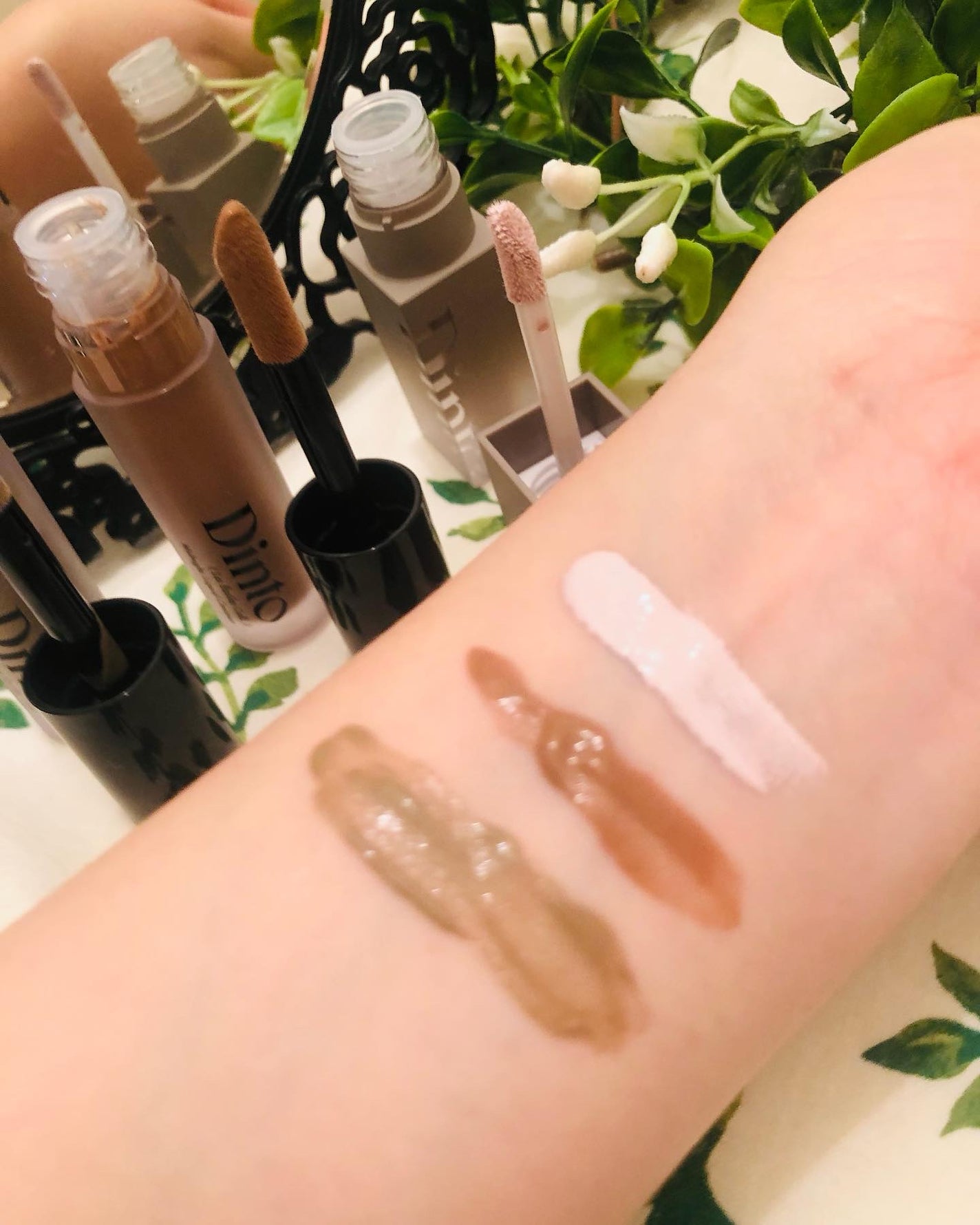 ライトベールカラーコレクター/Dinto/リキッドコンシーラーを使ったクチコミ(3枚目)