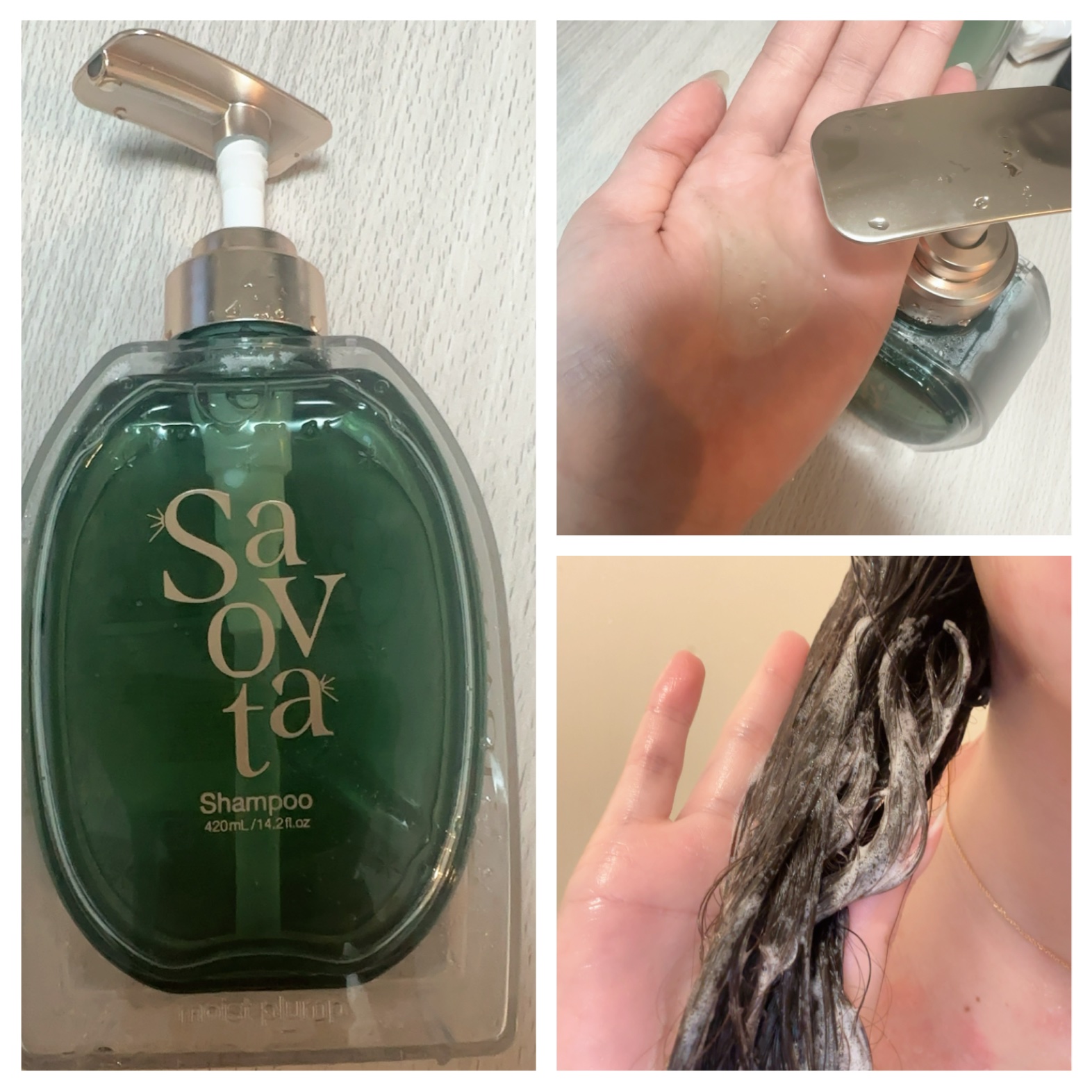 サボンドサボタ　モイストプランプシャンプー/ヘアトリートメント/Savon du Savota/シャンプー・コンディショナーを使ったクチコミ（2枚目）