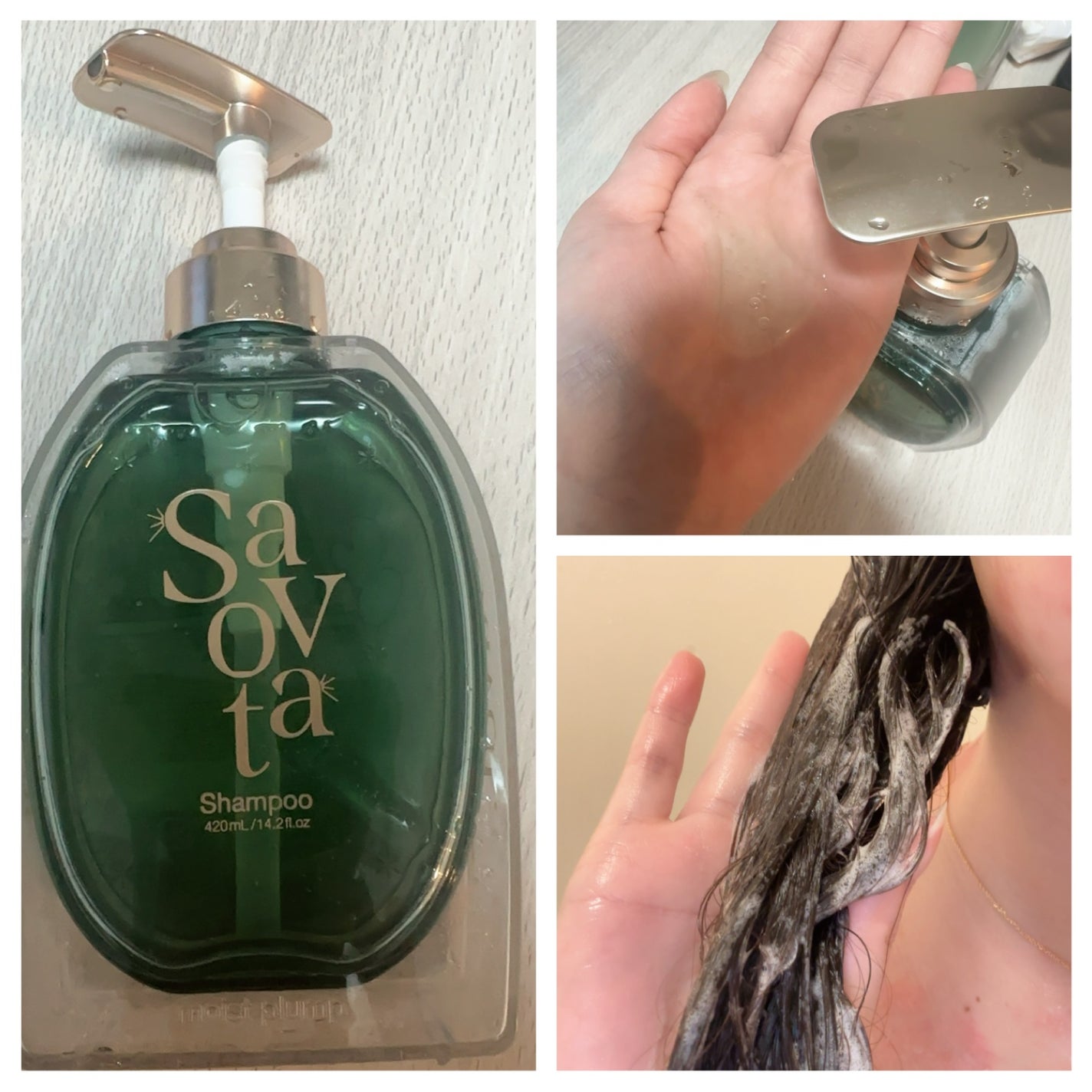 サボンドサボタ モイストプランプシャンプー/ヘアトリートメント/Savon du Savota/シャンプー・コンディショナーを使ったクチコミ(2枚目)