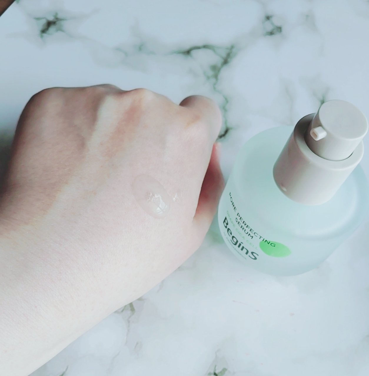 Pore Perfecting Serum/BeginS by JUNGSAEMMOOL/美容液を使ったクチコミ（3枚目）