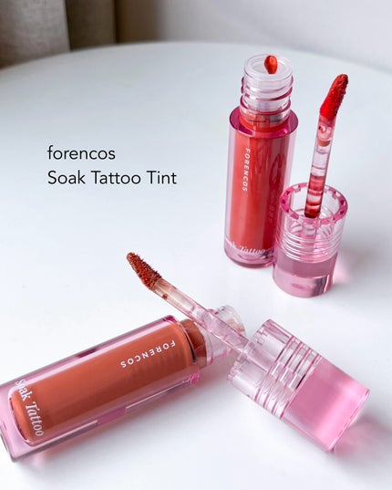 Soak Tattoo Tint/フォレンコス/リップグロスを使ったクチコミ(6枚目)