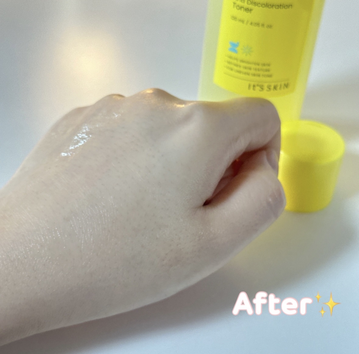 グルタチオンショットB3クリアトーントナー/It's skin/化粧水を使ったクチコミ（2枚目）