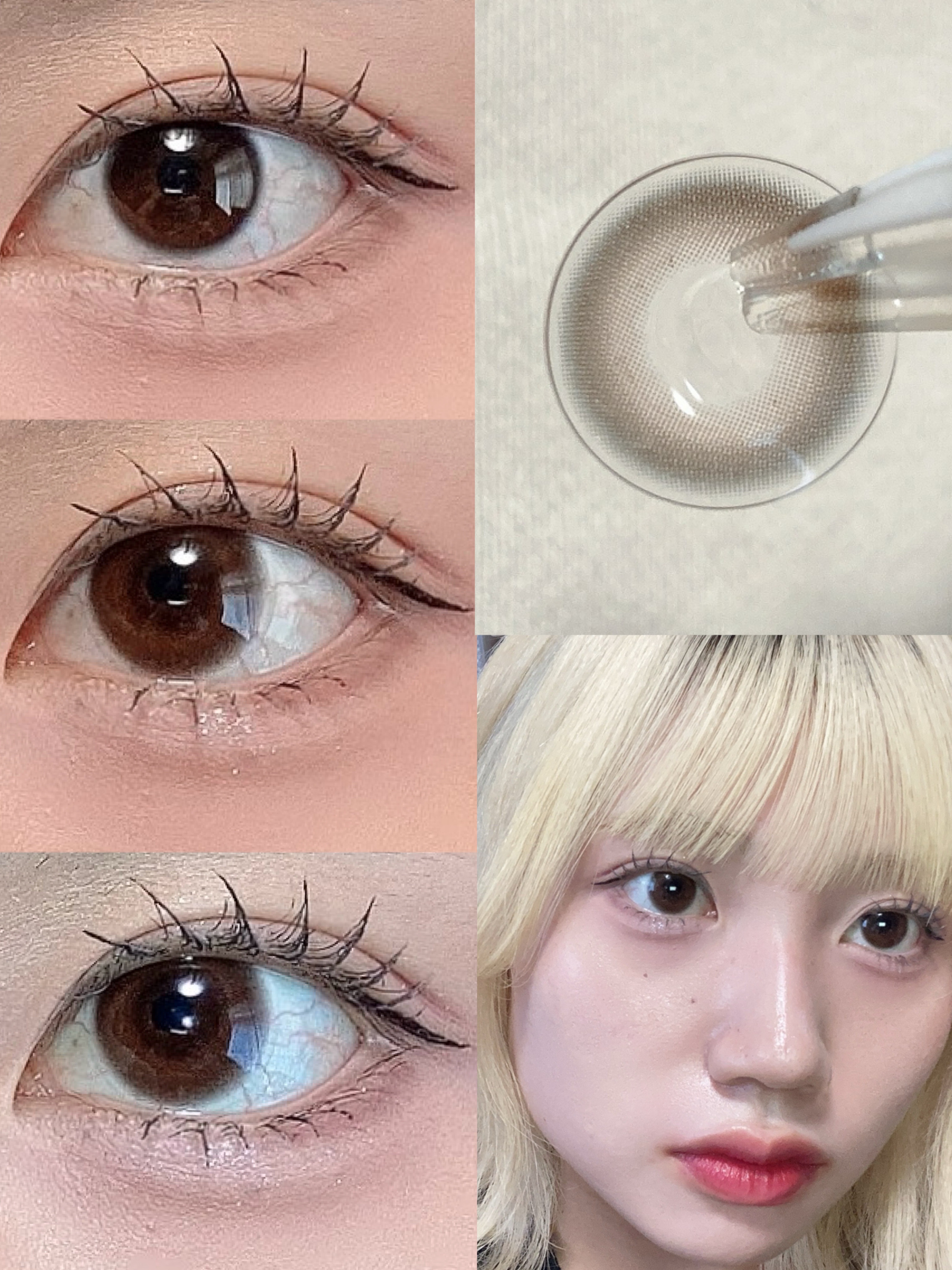 Victoria(ヴィクトリア）1day Velvet Moca/Victoria/ワンデー（１DAY）カラコンを使ったクチコミ（3枚目）