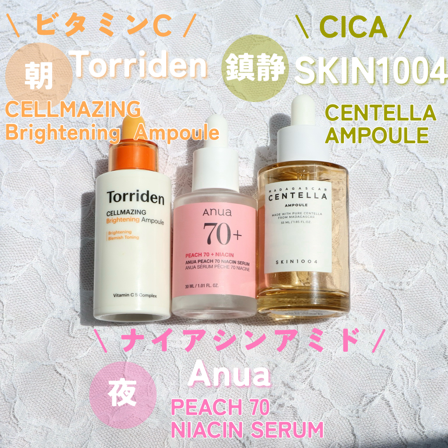 桃70%ナイアシンセラム/Anua/美容液を使ったクチコミ（2枚目）