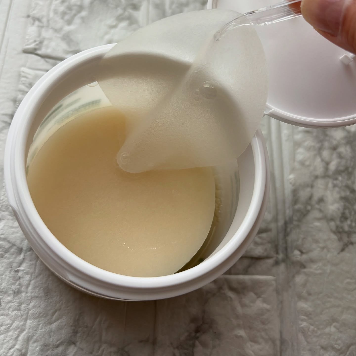 ヘアリムラディアンス グルタチオントナーパッド/HEARIM/トナーパッドを使ったクチコミ（3枚目）