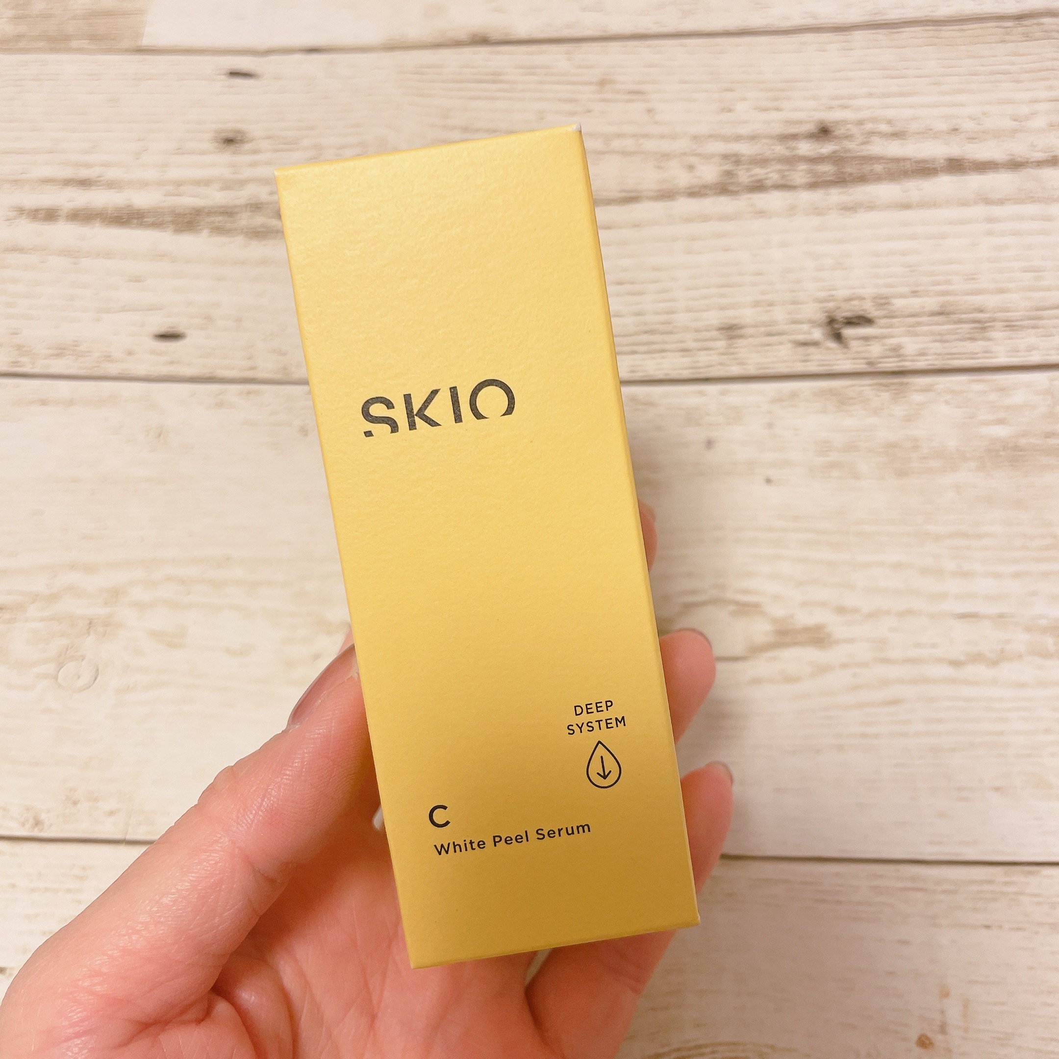 VC ホワイトピールセラム/SKIO/ブースター・導入液を使ったクチコミ（1枚目）