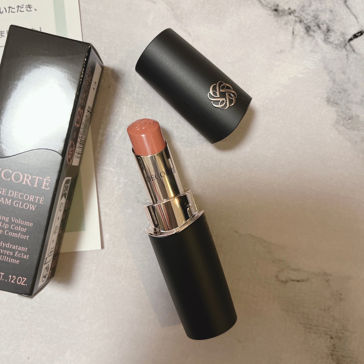 ルージュデコルテ クリームグロウ/DECORTÉ/口紅を使ったクチコミ(2枚目)
