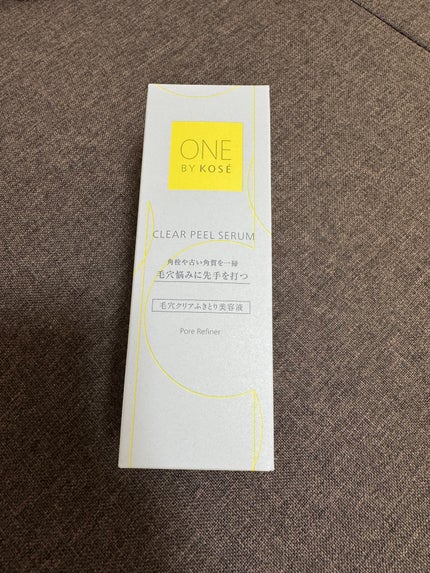 クリアピール セラム/ONE BY KOSE/美容液を使ったクチコミ(1枚目)