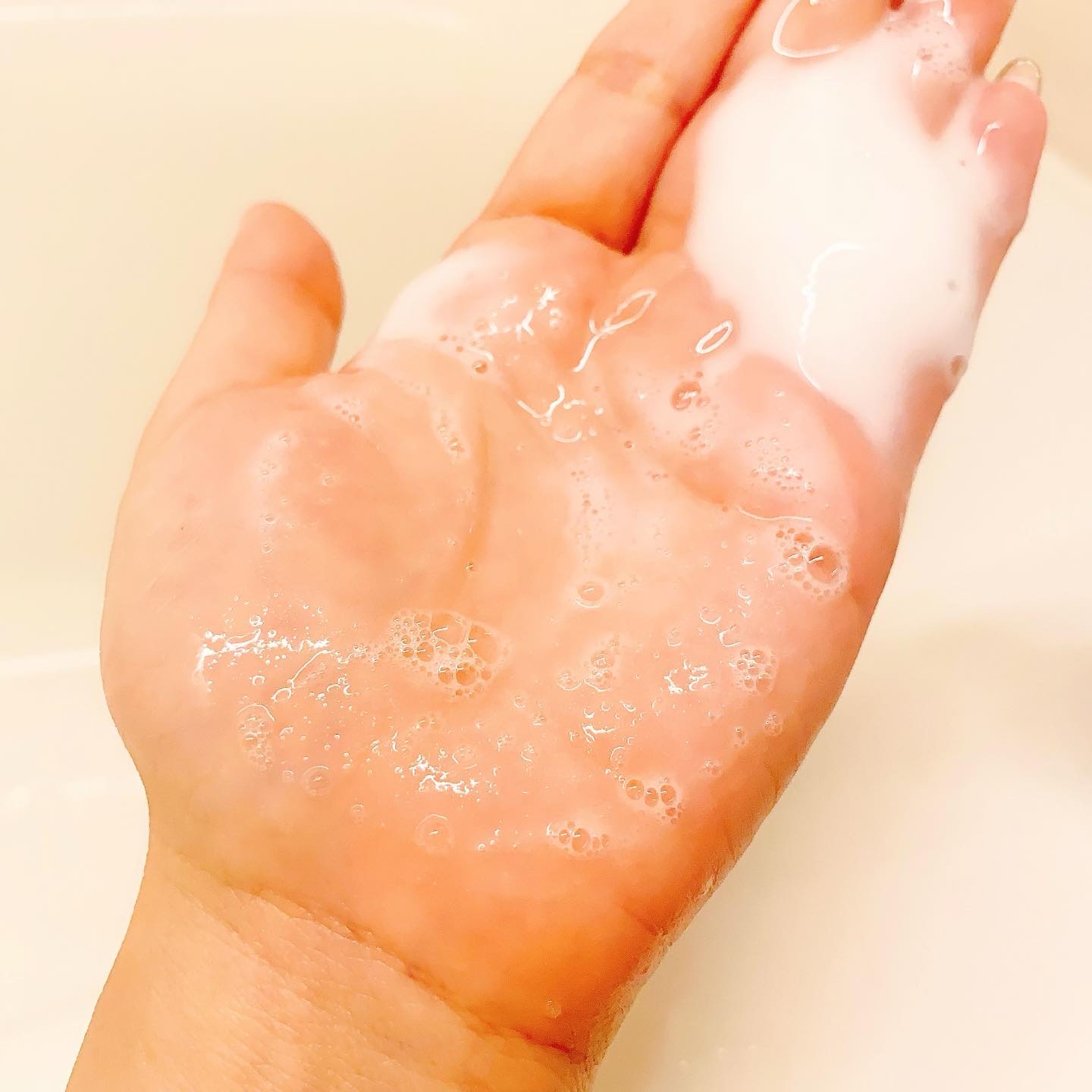 マイクロムース リフレッシャー/ALBLANC/泡洗顔を使ったクチコミ（3枚目）