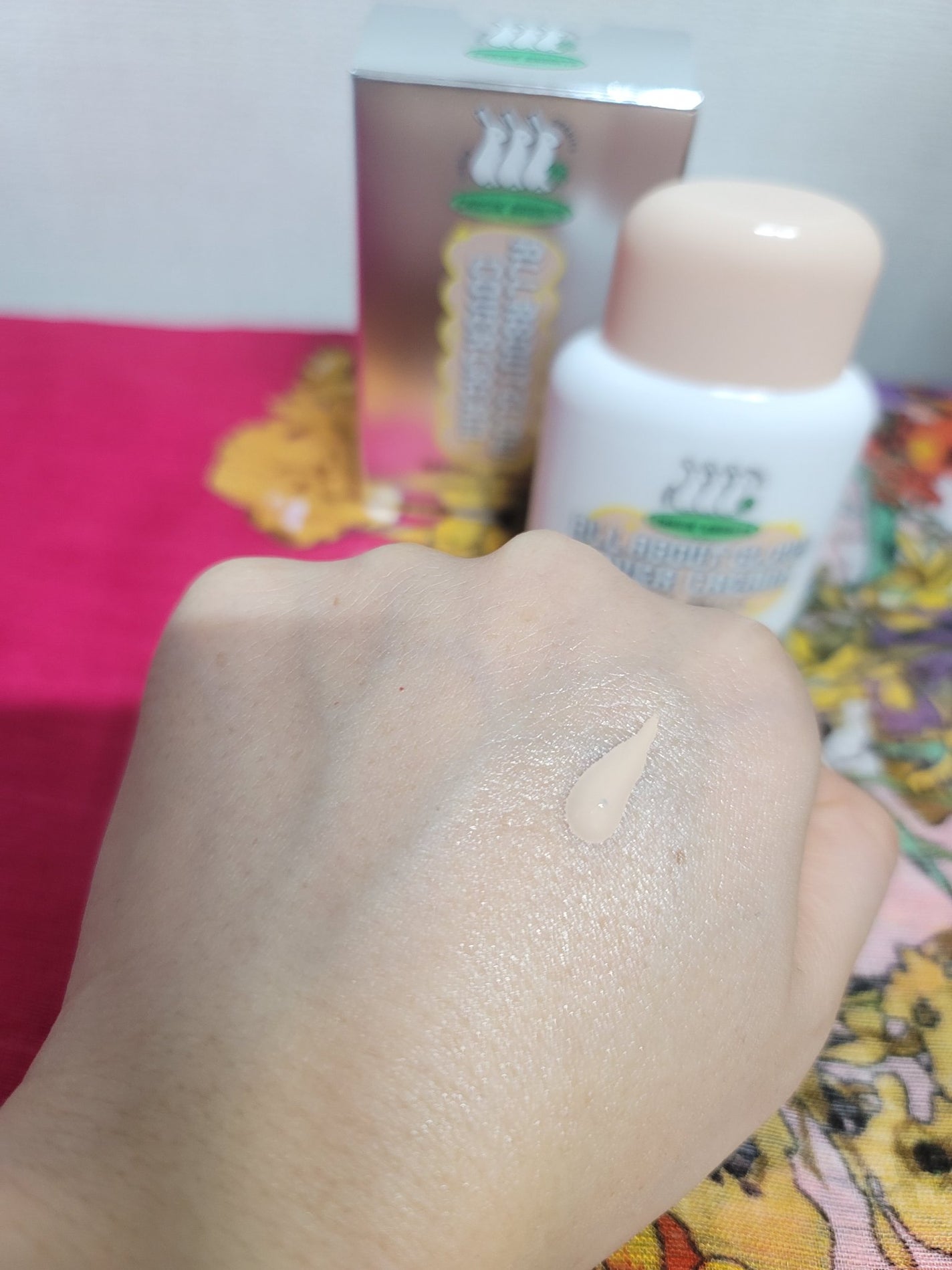 オールアバウトグロウカバークリーム/CHASIN'RABBITS/日焼け止めクリームを使ったクチコミ(2枚目)