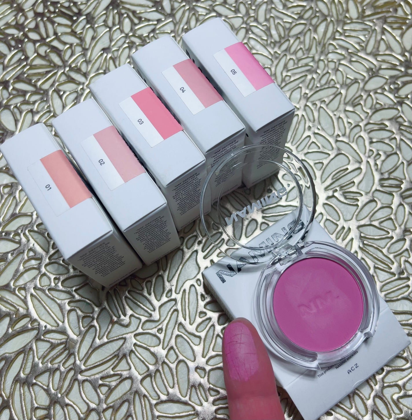 ネーミング フラッフィーパウダーブラッシュ/NAMING./パウダーチークを使ったクチコミ(3枚目)