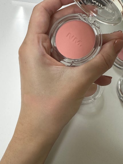 ネーミング フラッフィーパウダーブラッシュ/NAMING./パウダーチークを使ったクチコミ(4枚目)