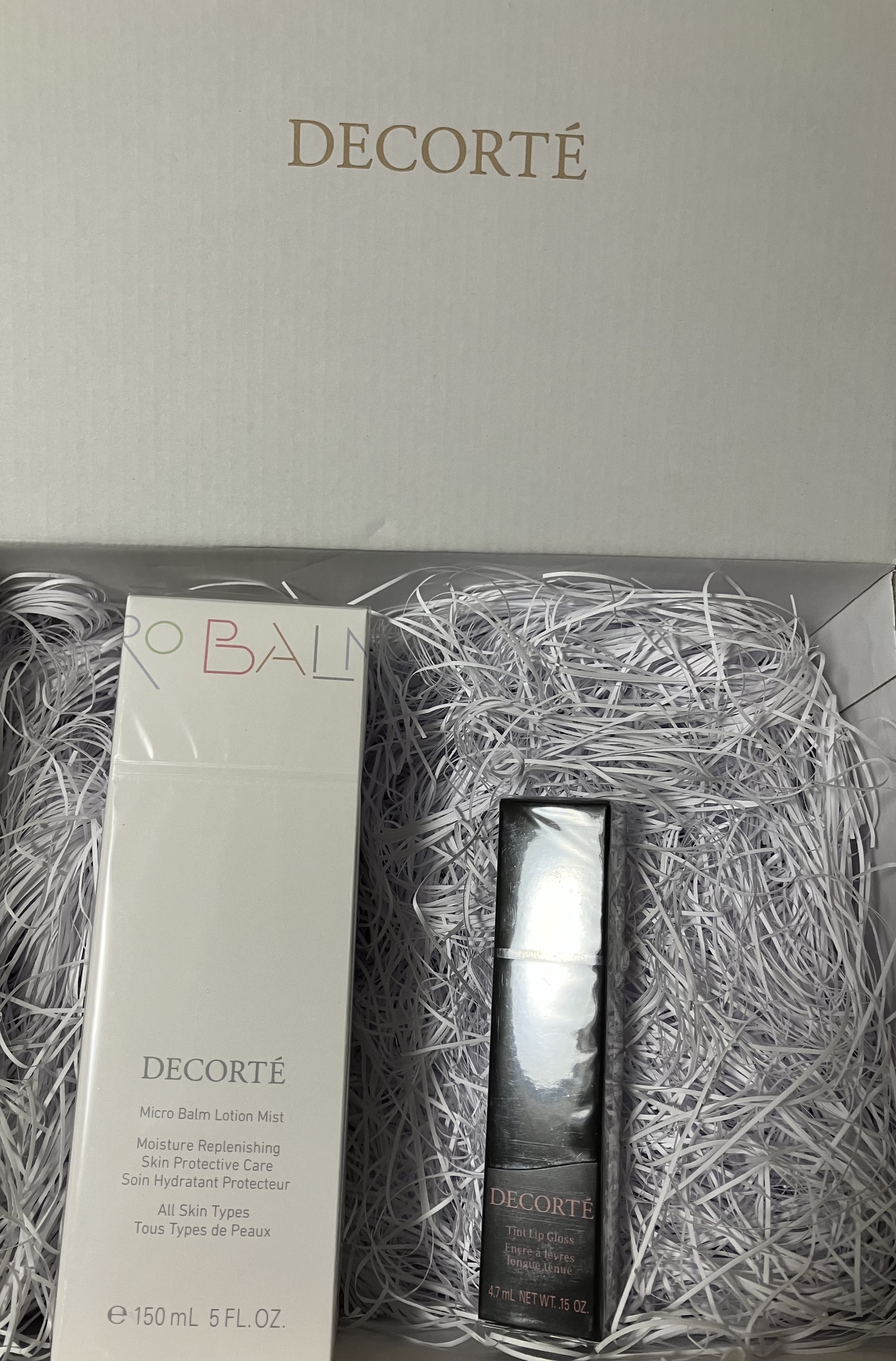 コスメデコルテ 薬用 マイクロバーム ローション ミスト〈薬用化粧液〉【医薬部外品】/DECORTÉ/ミスト状化粧水を使ったクチコミ（1枚目）