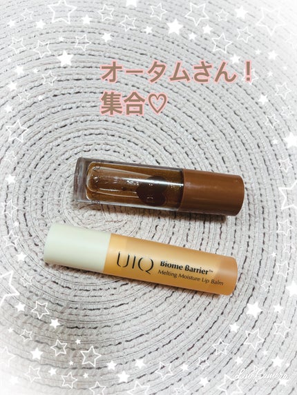バイオームバリアメルティングモイスチャーリップバーム/UIQ/リップバームを使ったクチコミ(1枚目)