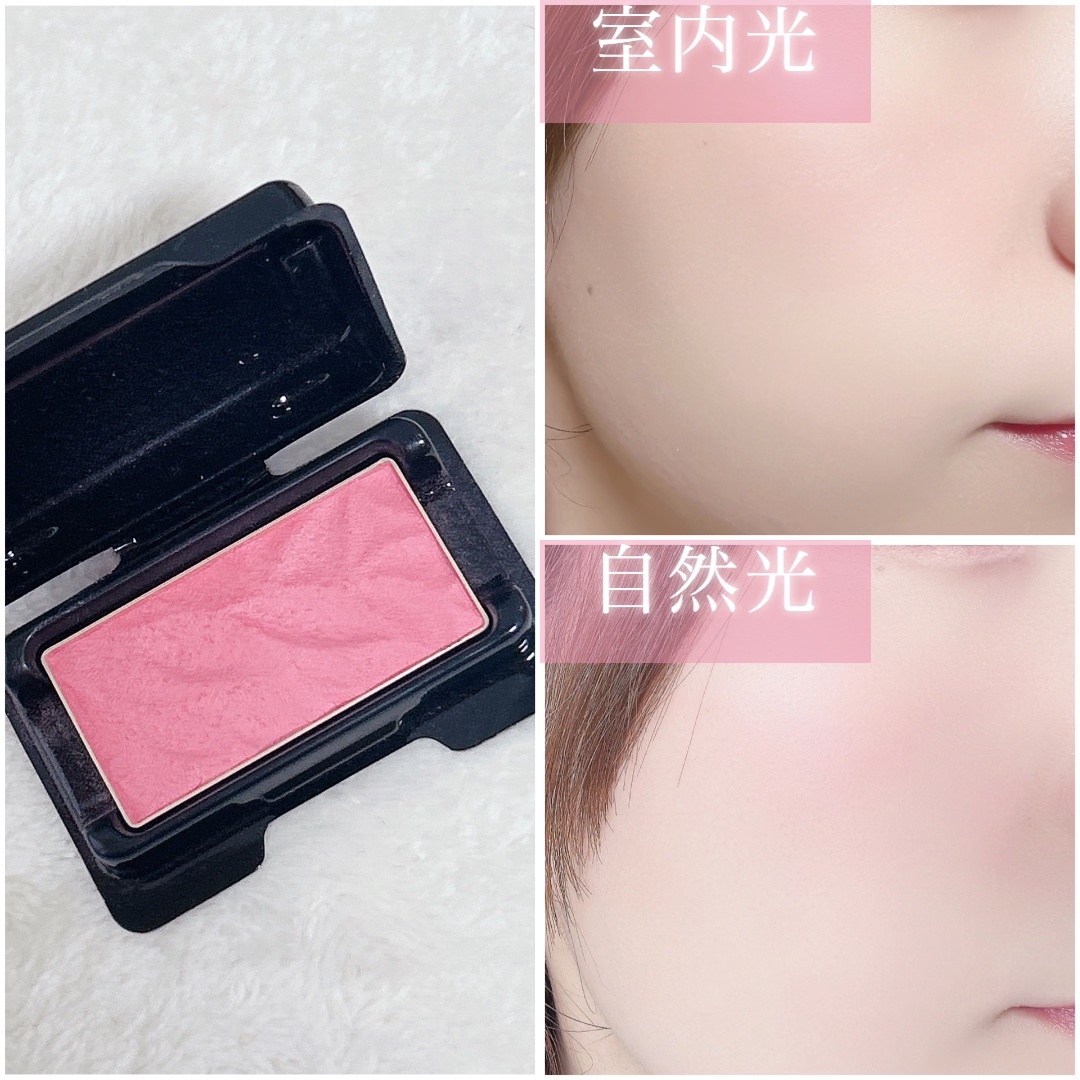 Elégance カランドゥ フェイスのクチコミ「イエベでも大丈夫！
春メイクにピッタリ！可愛すぎるピンクチーク

**************.....」（2枚目）