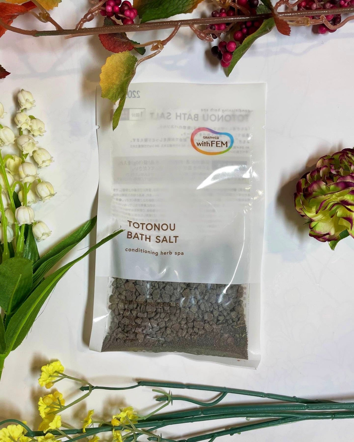 TOTONOU BATH SALT/ウィズフェム/入浴剤を使ったクチコミ(1枚目)