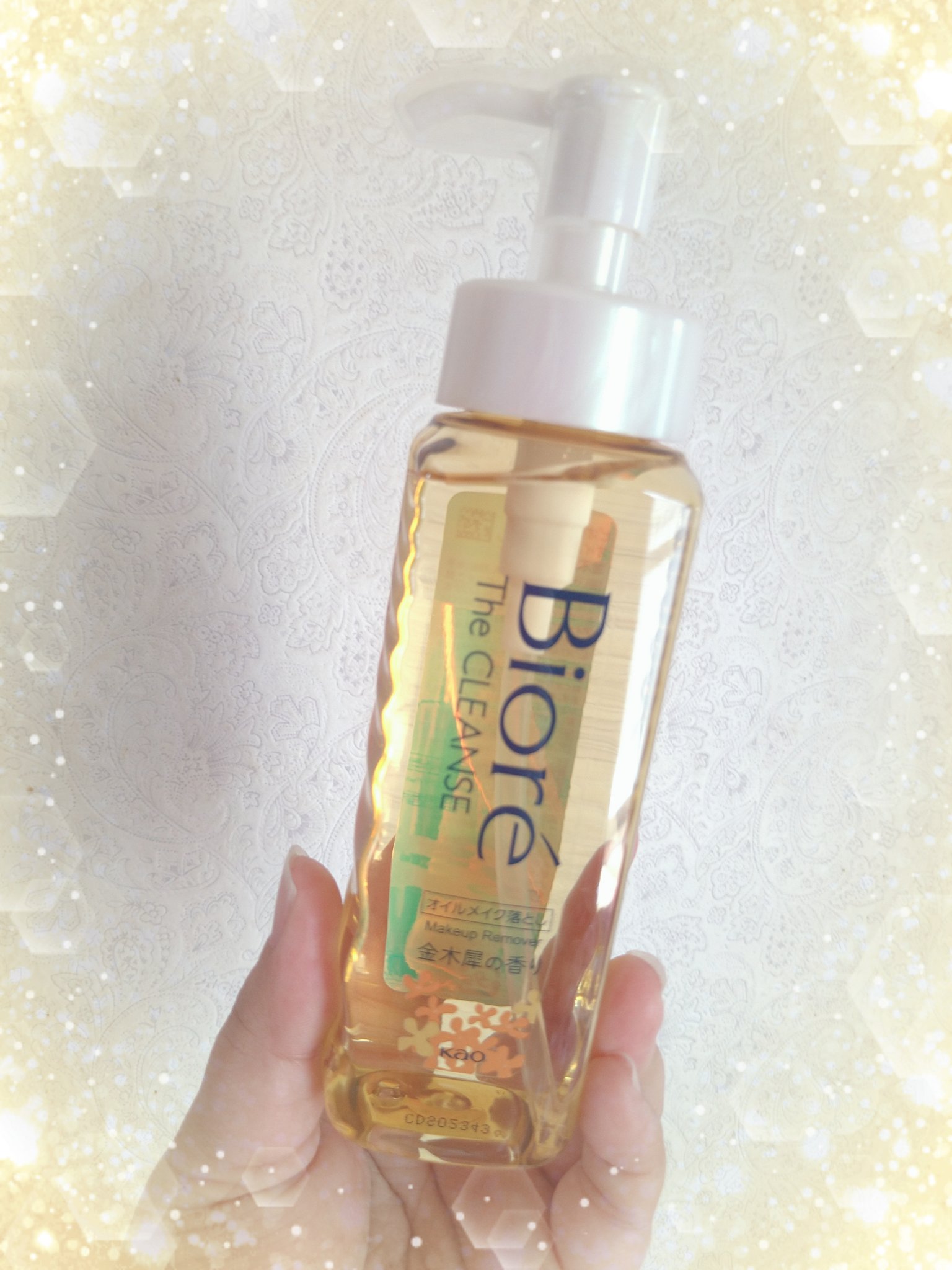 ビオレ ザ クレンズ オイルメイク落とし  金木犀の香り 本体 190ml/ビオレ/オイルクレンジングを使ったクチコミ（1枚目）