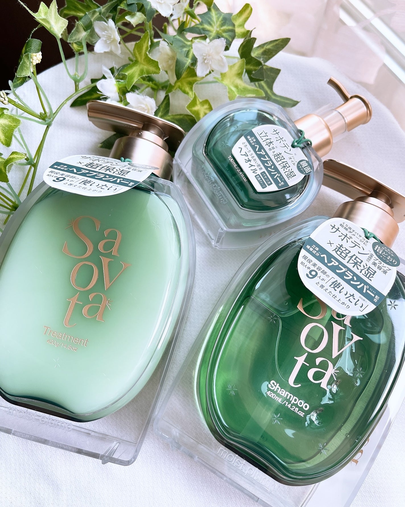 サボンドサボタ モイストプランプシャンプー/ヘアトリートメント/Savon du Savota/シャンプー・コンディショナーを使ったクチコミ(6枚目)