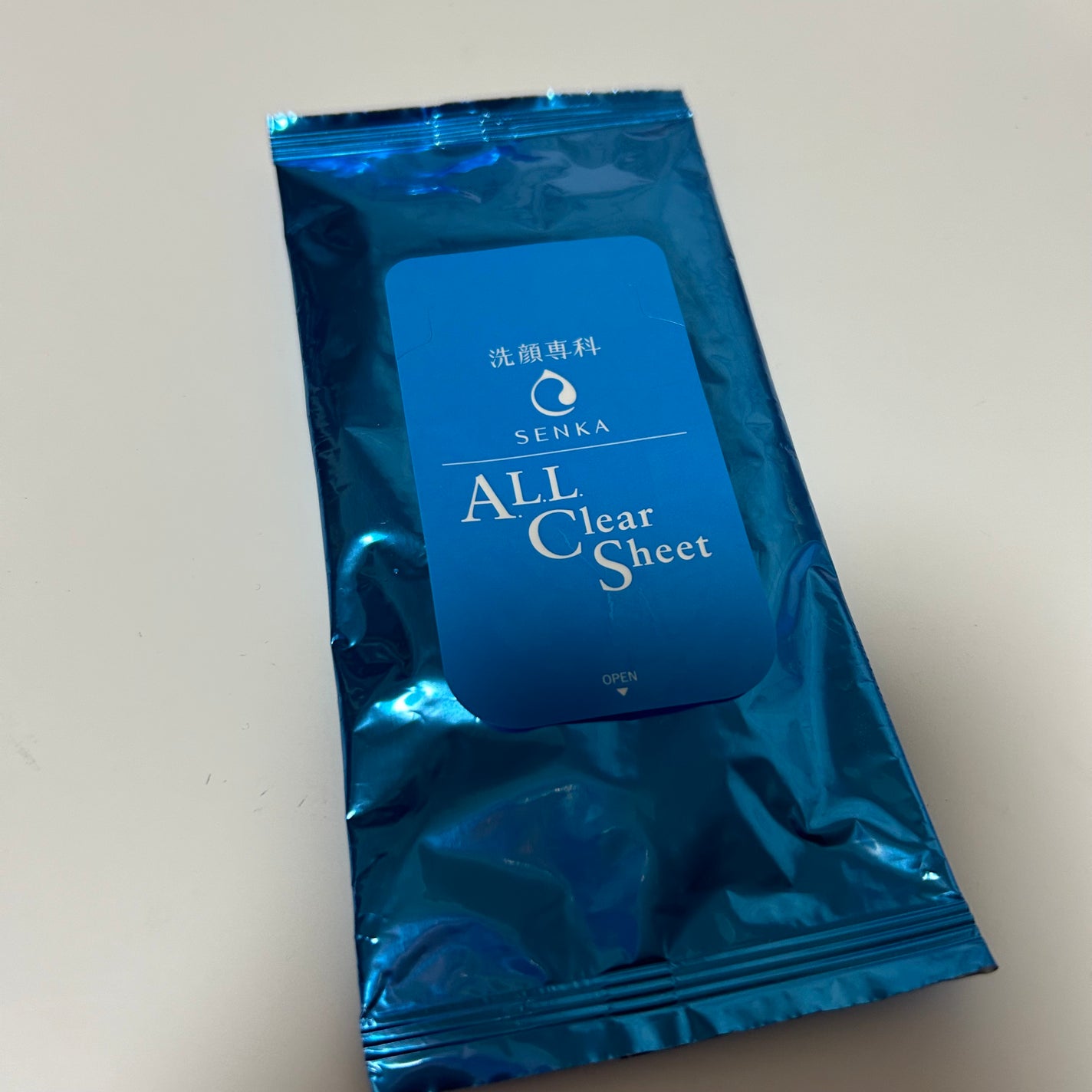 すっぴん磨きクレンジングシート/SENKA(専科)/クレンジングシートを使ったクチコミ(1枚目)