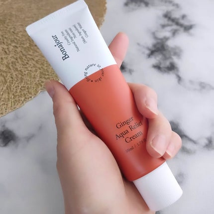 ジンジャーアクアリリーフクリーム/Bonajour/フェイスクリームを使ったクチコミ(3枚目)