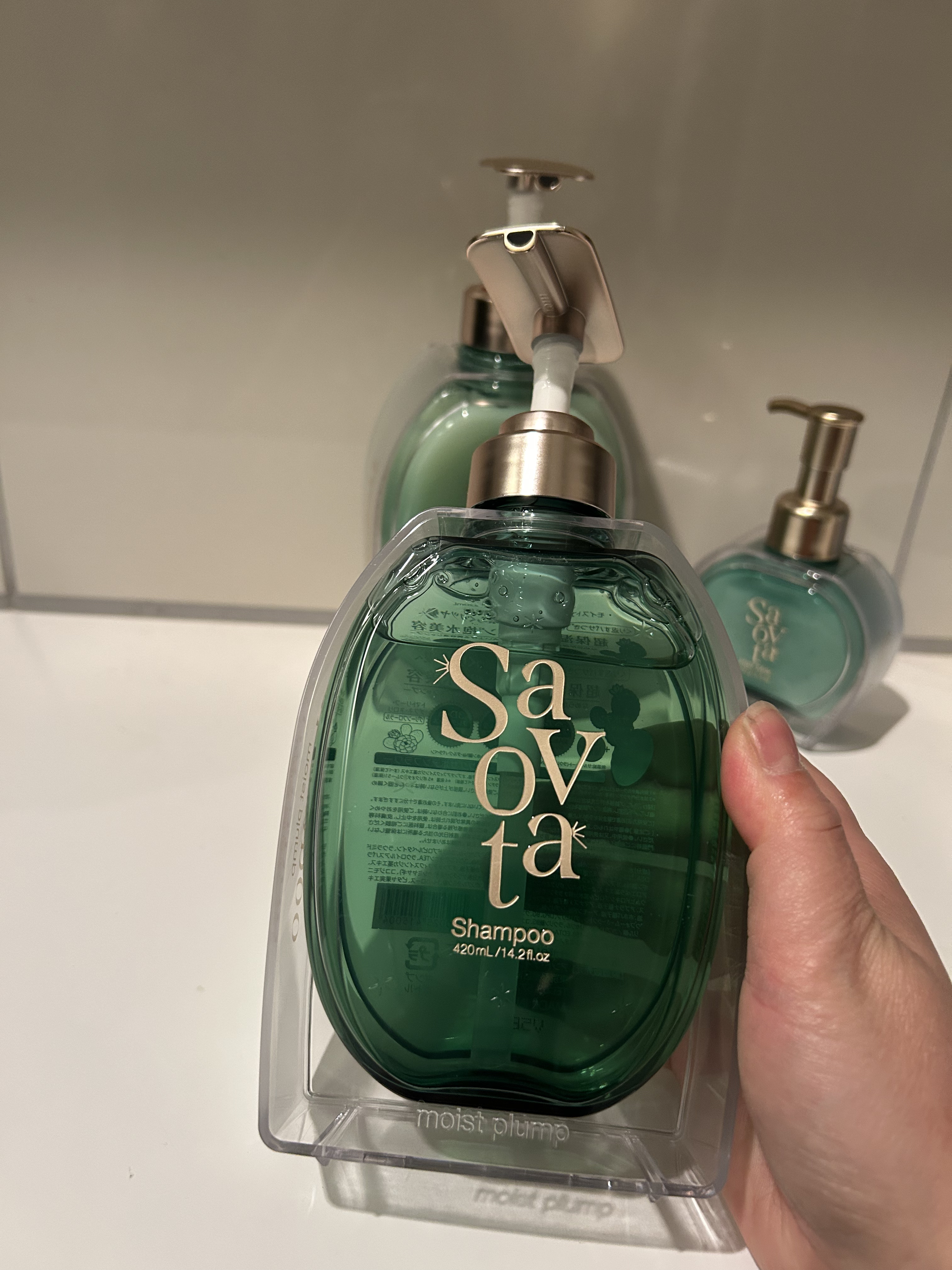 サボンドサボタ　モイストプランプシャンプー/ヘアトリートメント/Savon du Savota/シャンプー・コンディショナーを使ったクチコミ（2枚目）