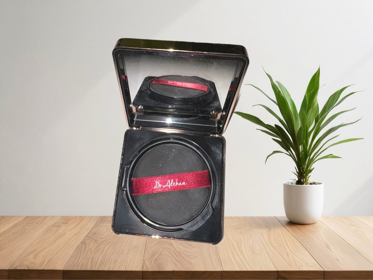 オーロラ カバー クッション モイスチャー/Dr.Althea/クッションファンデーションを使ったクチコミ(1枚目)