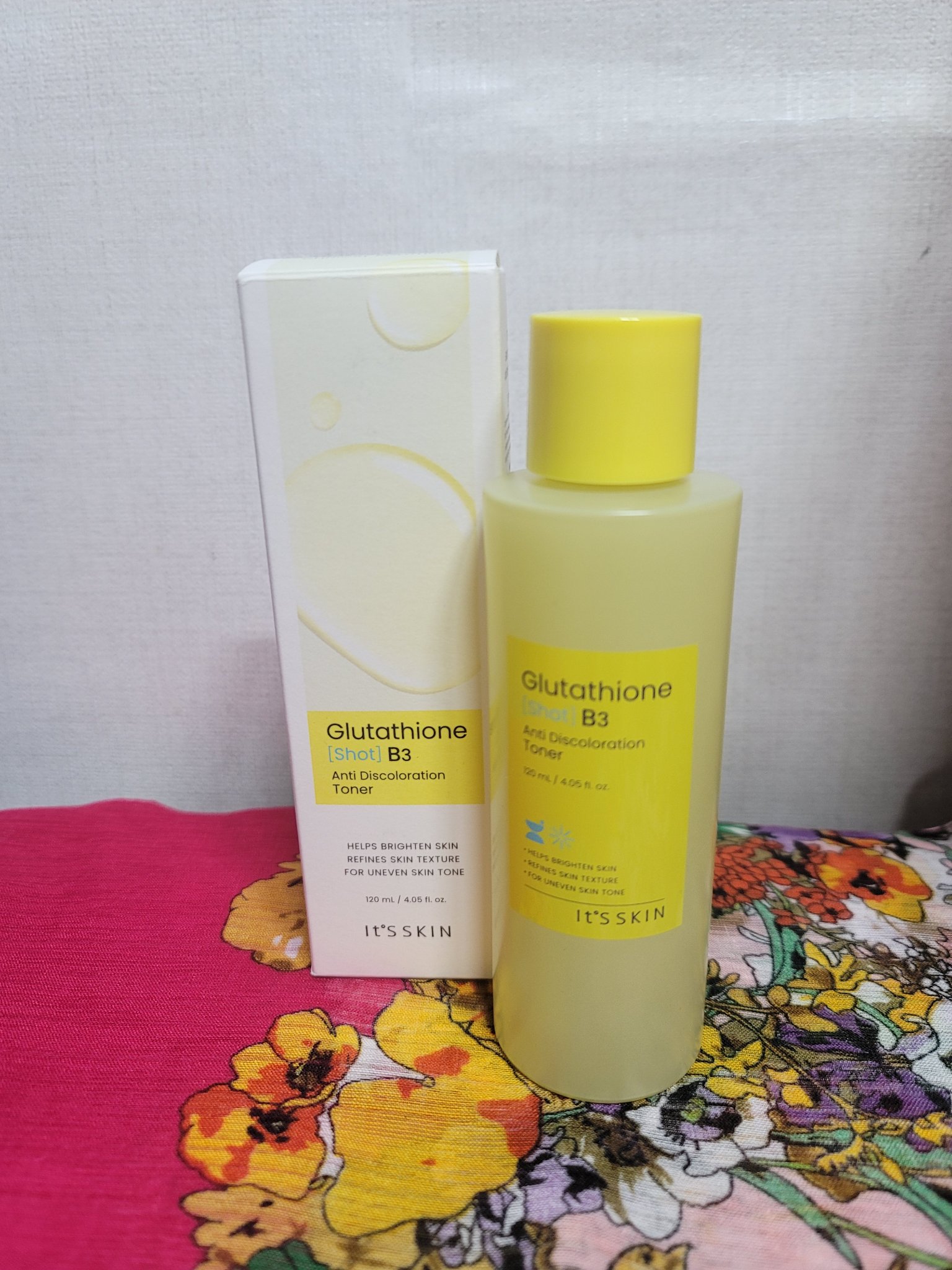 グルタチオンショットB3クリアトーントナー/It's skin/化粧水を使ったクチコミ（1枚目）
