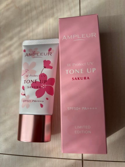 アンプルール WプロテクトUV トーンアップP/アンプルール/日焼け止めローションを使ったクチコミ(1枚目)