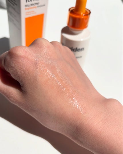 セルメイジング ビタC ブライトニングアンプル/Torriden/美容液を使ったクチコミ(8枚目)