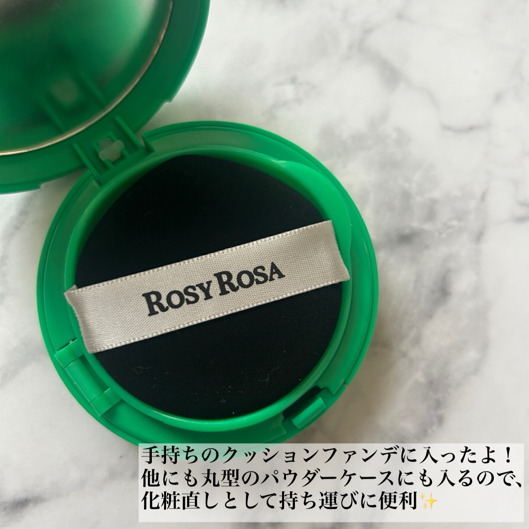 マルチファンデパフ2P 〈スリム〉/ロージーローザ/パフ・スポンジを使ったクチコミ（3枚目）