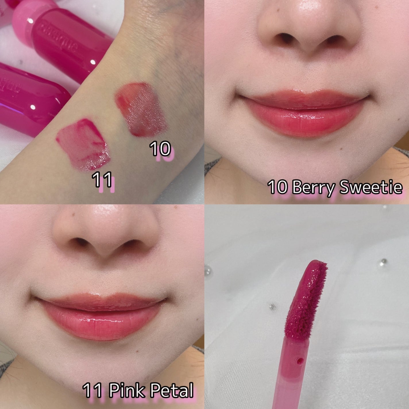 ジューシーデューイグロウティント/dasique/リップティントを使ったクチコミ(2枚目)