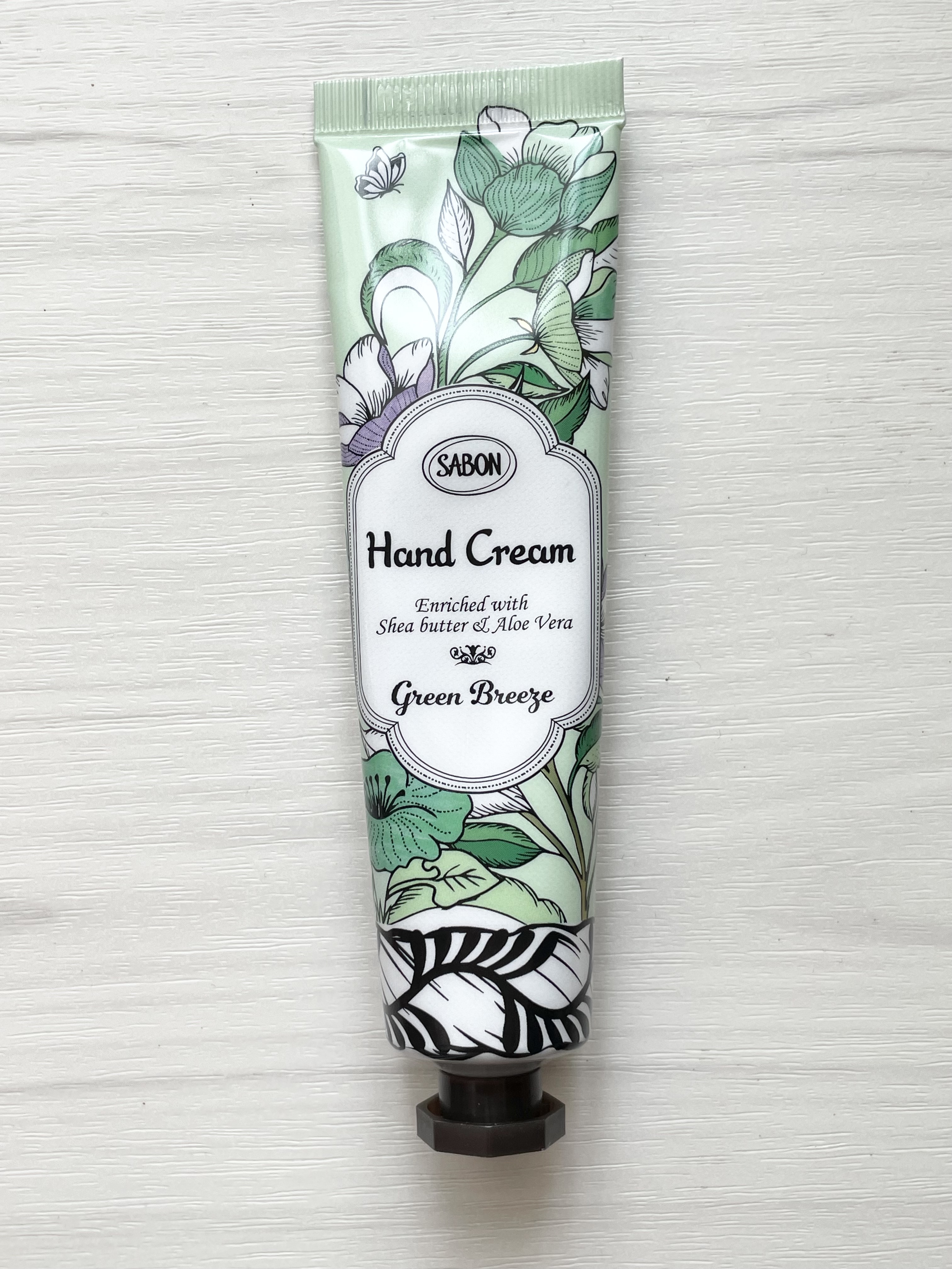 ハンドクリーム グリーン・ブリーズ/SABON/ハンドクリームを使ったクチコミ（1枚目）
