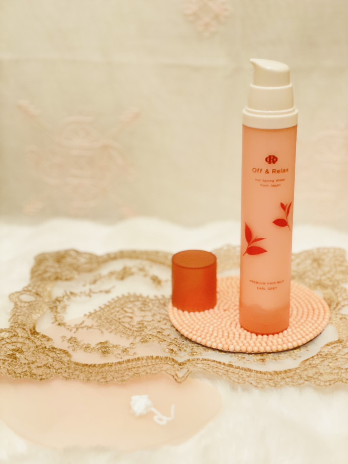 ＯＲ プレミアムヘアミルク　アールグレイ＆キューカンバーの香り/Off&Relax/ヘアミルクを使ったクチコミ（3枚目）