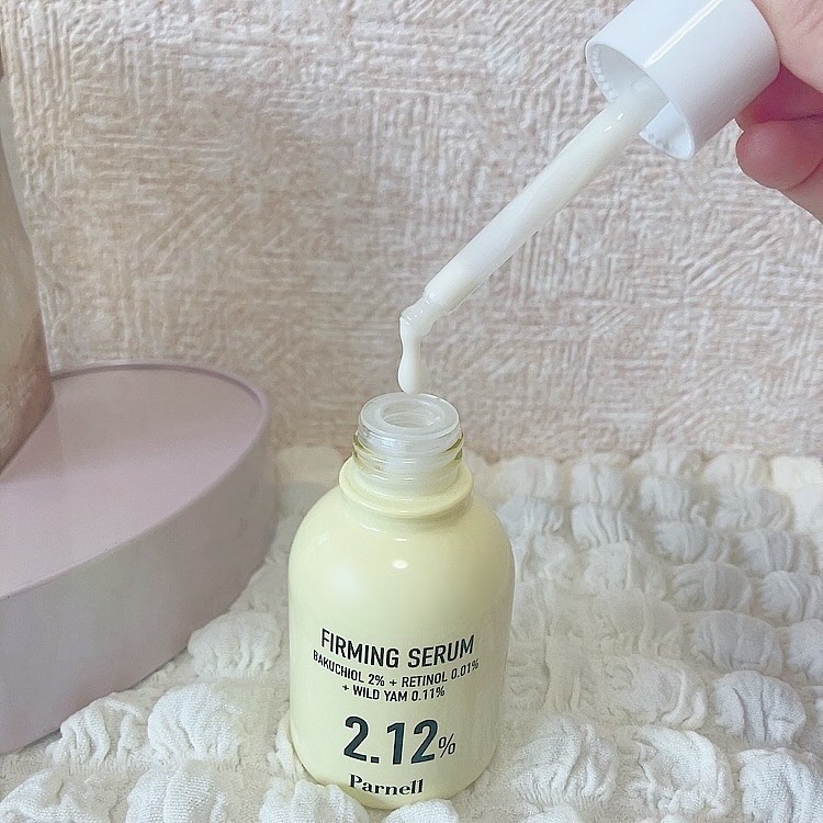 バクチオール レチノール 山芋 2.12 弾力ケア セラム/parnell/美容液を使ったクチコミ（2枚目）