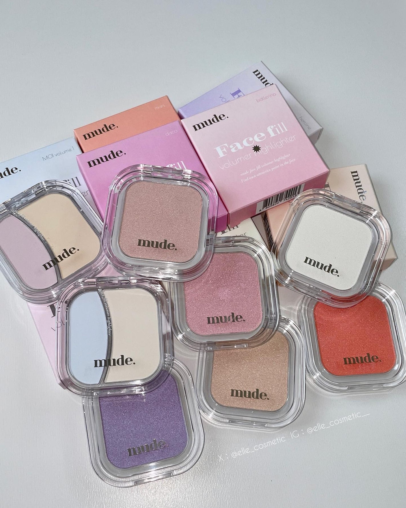 フェイスフィルボリューマーハイライター/mude/パウダーハイライトを使ったクチコミ(9枚目)