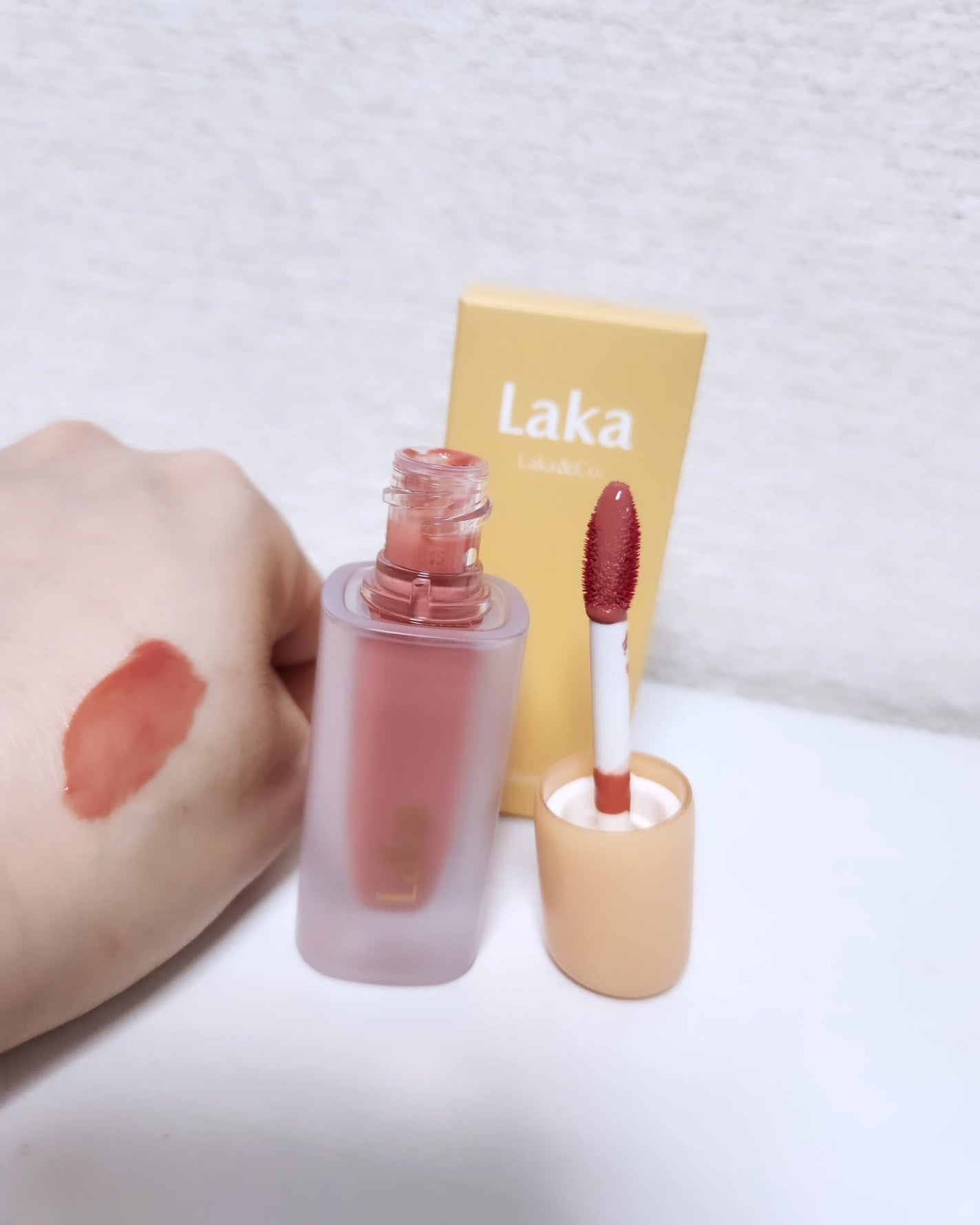 フルーティーグラムティント/Laka/リップティントを使ったクチコミ(5枚目)