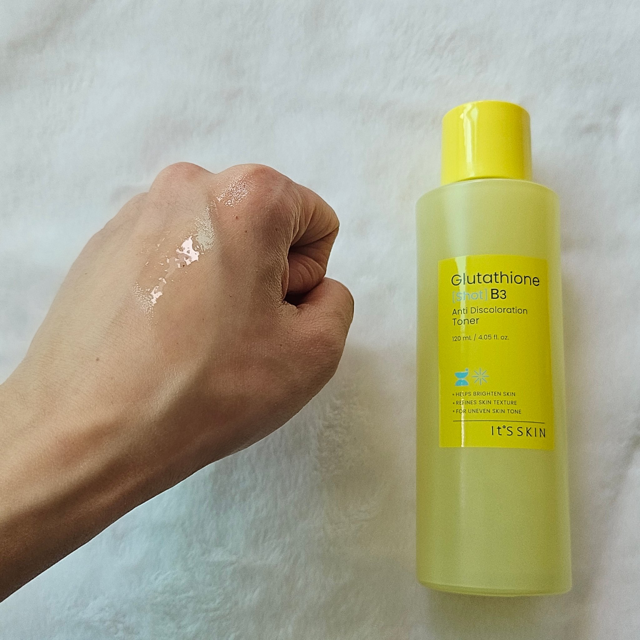 グルタチオンショットB3クリアトーントナー/It's skin/化粧水を使ったクチコミ（2枚目）