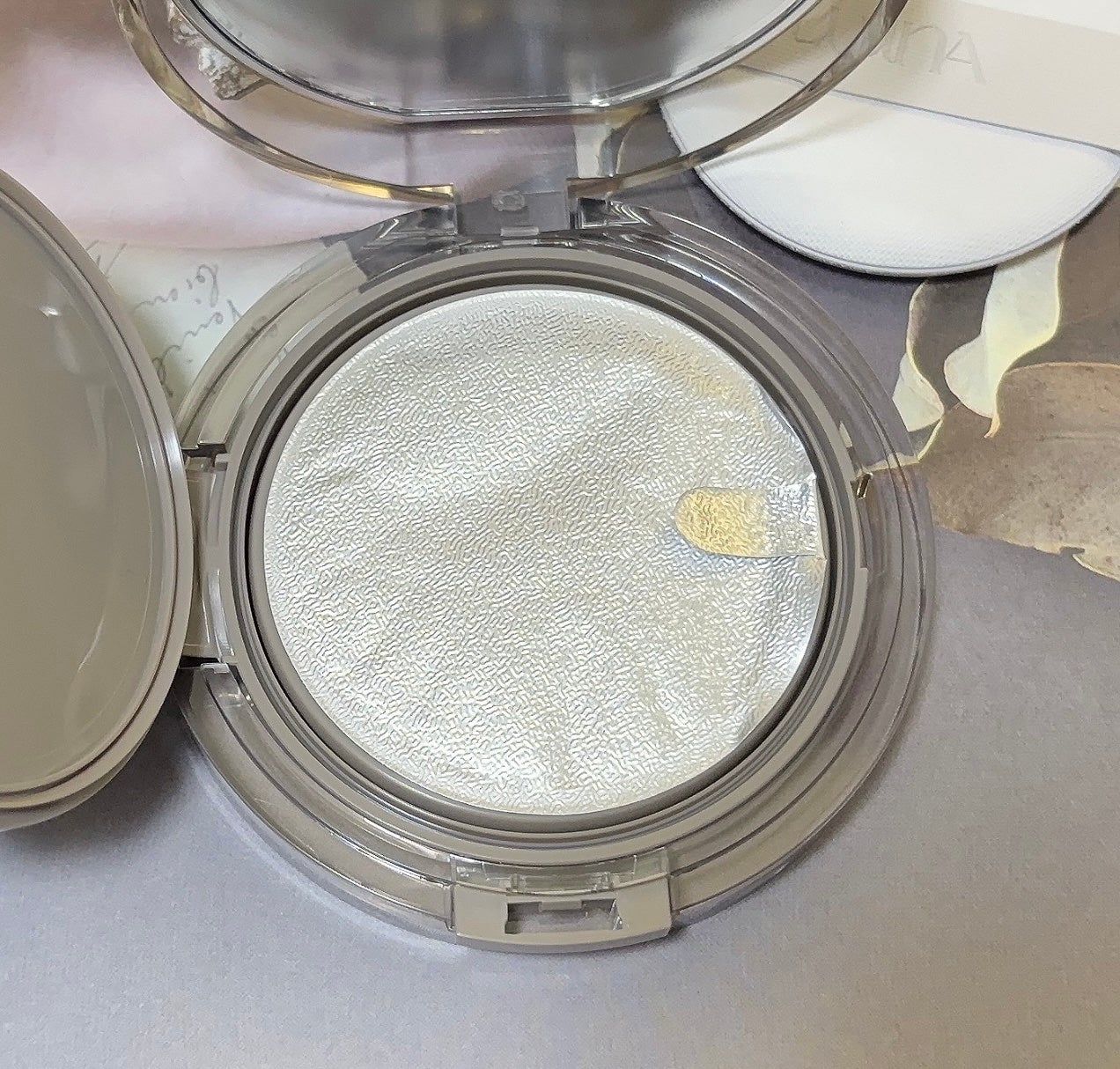 ブラーカバークッション/LUNA/クッションファンデーションを使ったクチコミ(3枚目)