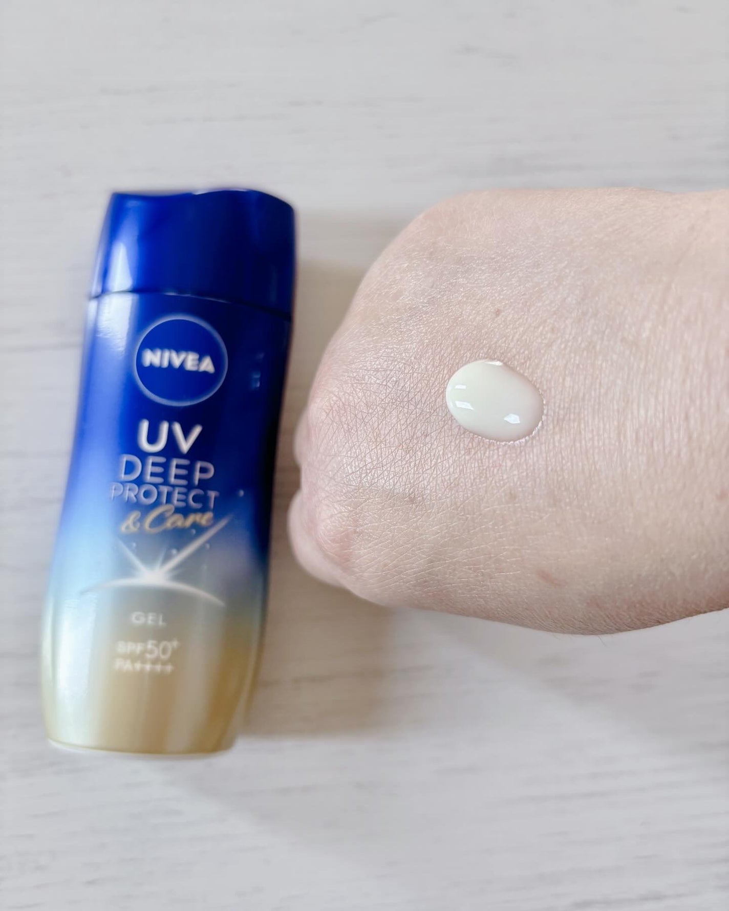 ニベアUV ディープ プロテクト&ケア ジェル/ニベア/日焼け止めジェルを使ったクチコミ(4枚目)