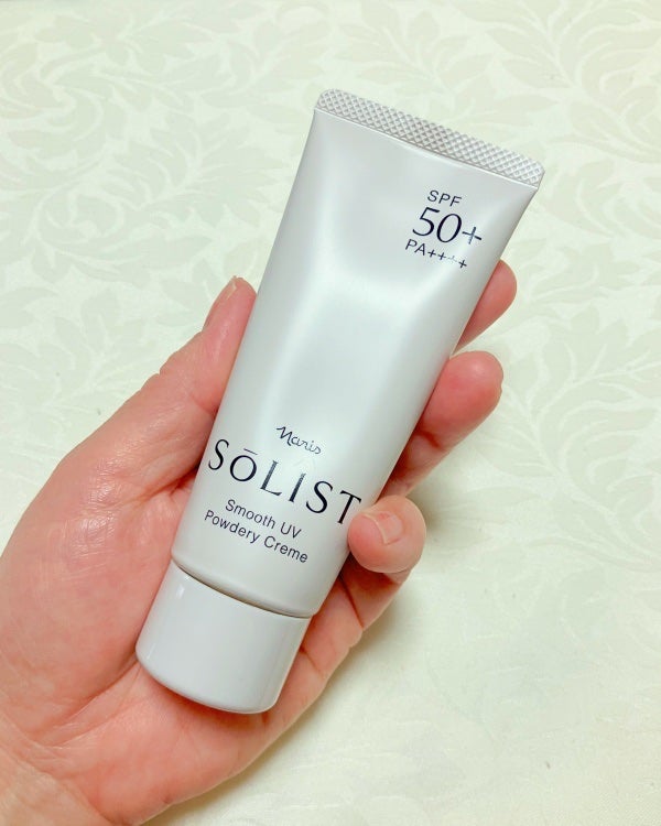 ソリスト スムースUV パウダリークリーム/ナリス化粧品/日焼け止めクリームを使ったクチコミ(10枚目)