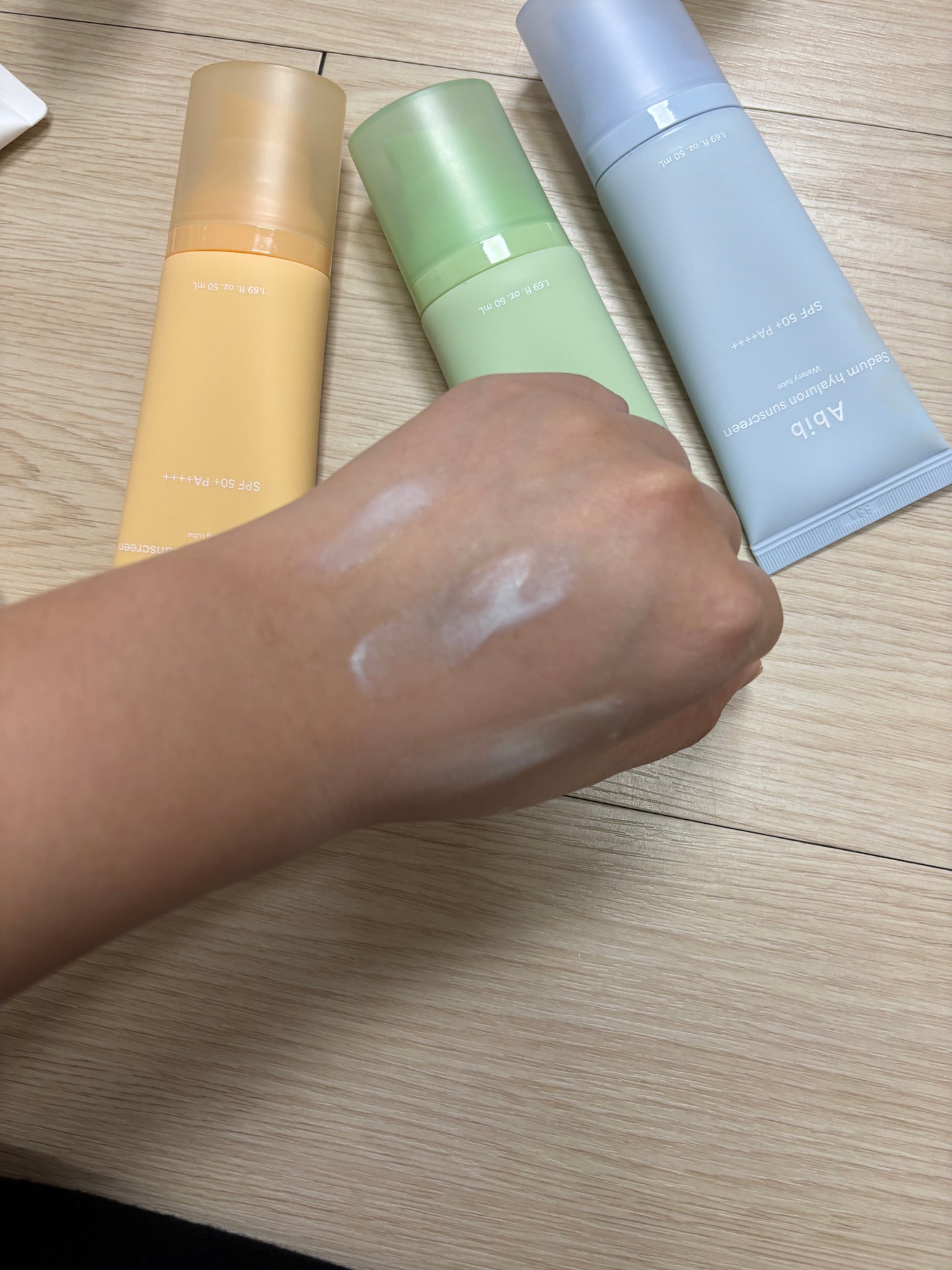 グルタチオンソームCCサンクリームトーニングチューブ/Abib /CCクリームを使ったクチコミ(4枚目)