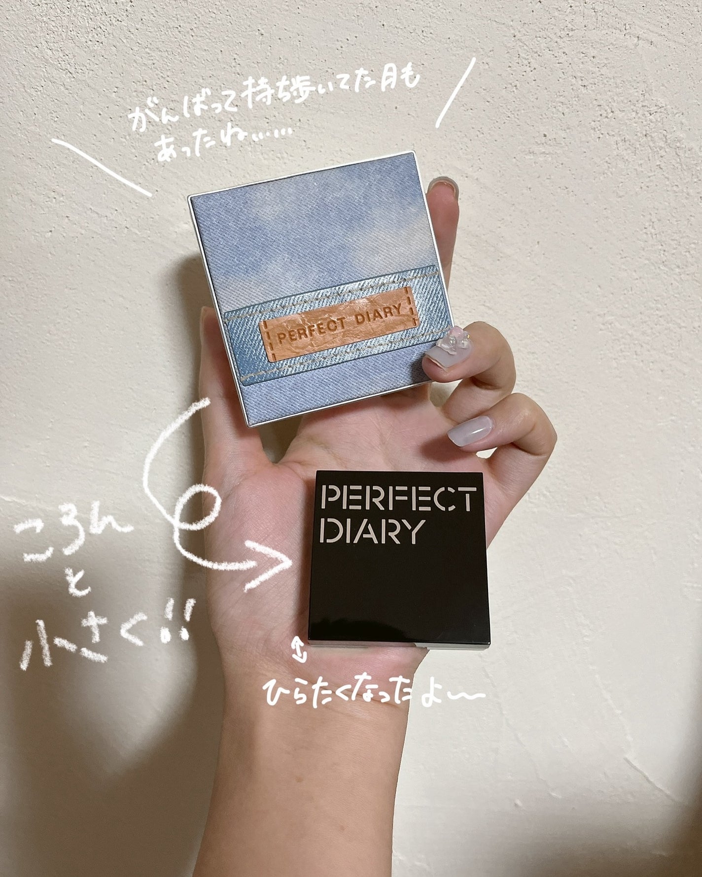 トランスルーシェント ブルーリング セッティング パウダー/PERFECT DIARY/プレストパウダーを使ったクチコミ(2枚目)