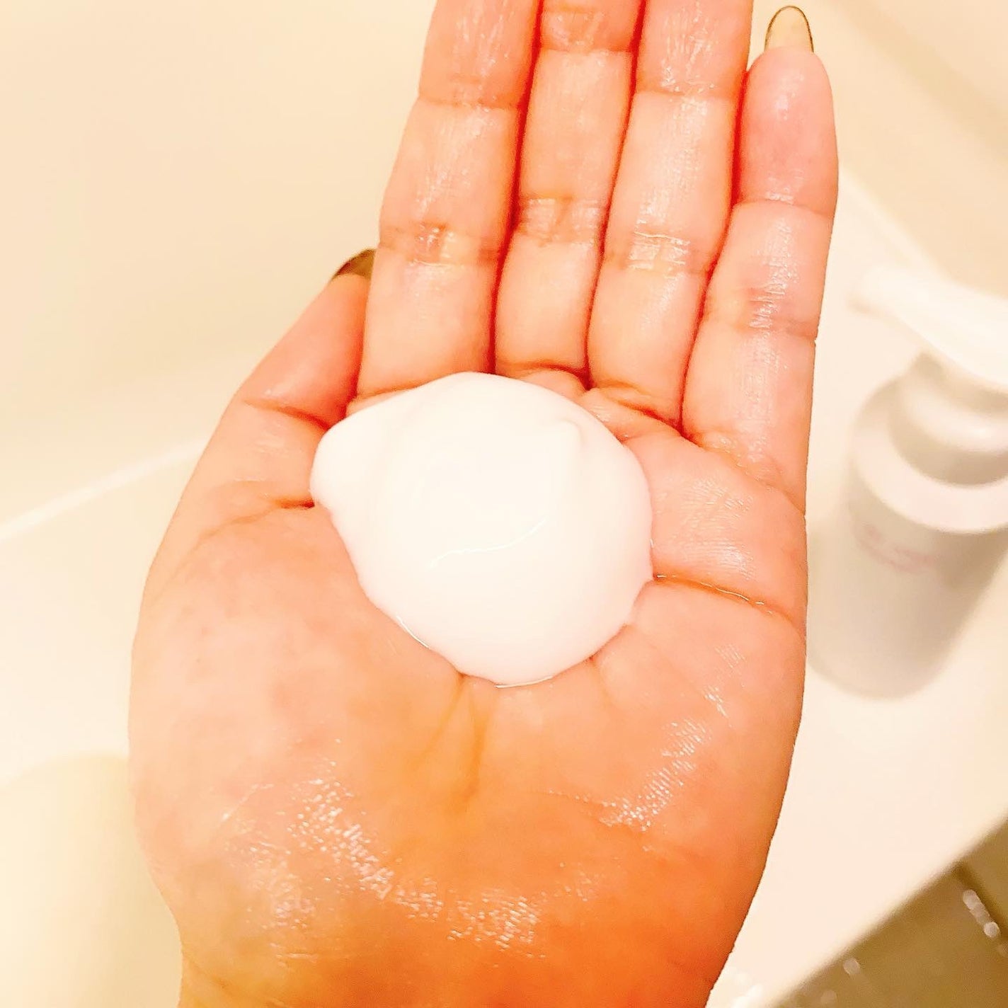 マイクロムース リフレッシャー/ALBLANC/泡洗顔を使ったクチコミ(2枚目)