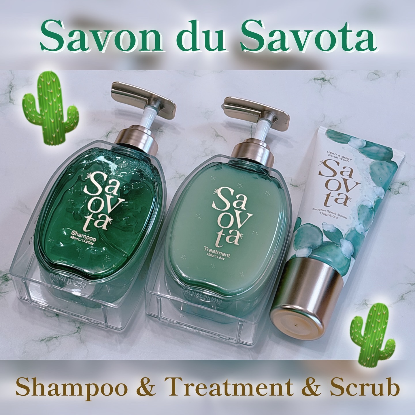 サボンドサボタ　サボテンスクラブスケーラー/Savon du Savota/ヘッドスクラブを使ったクチコミ（1枚目）