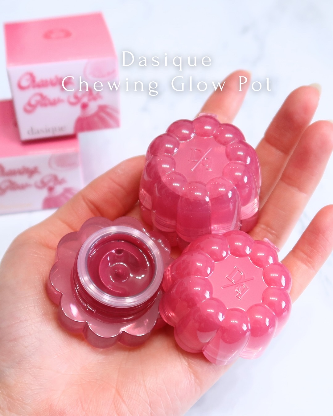 チューインググロウポット/dasique/口紅を使ったクチコミ（2枚目）