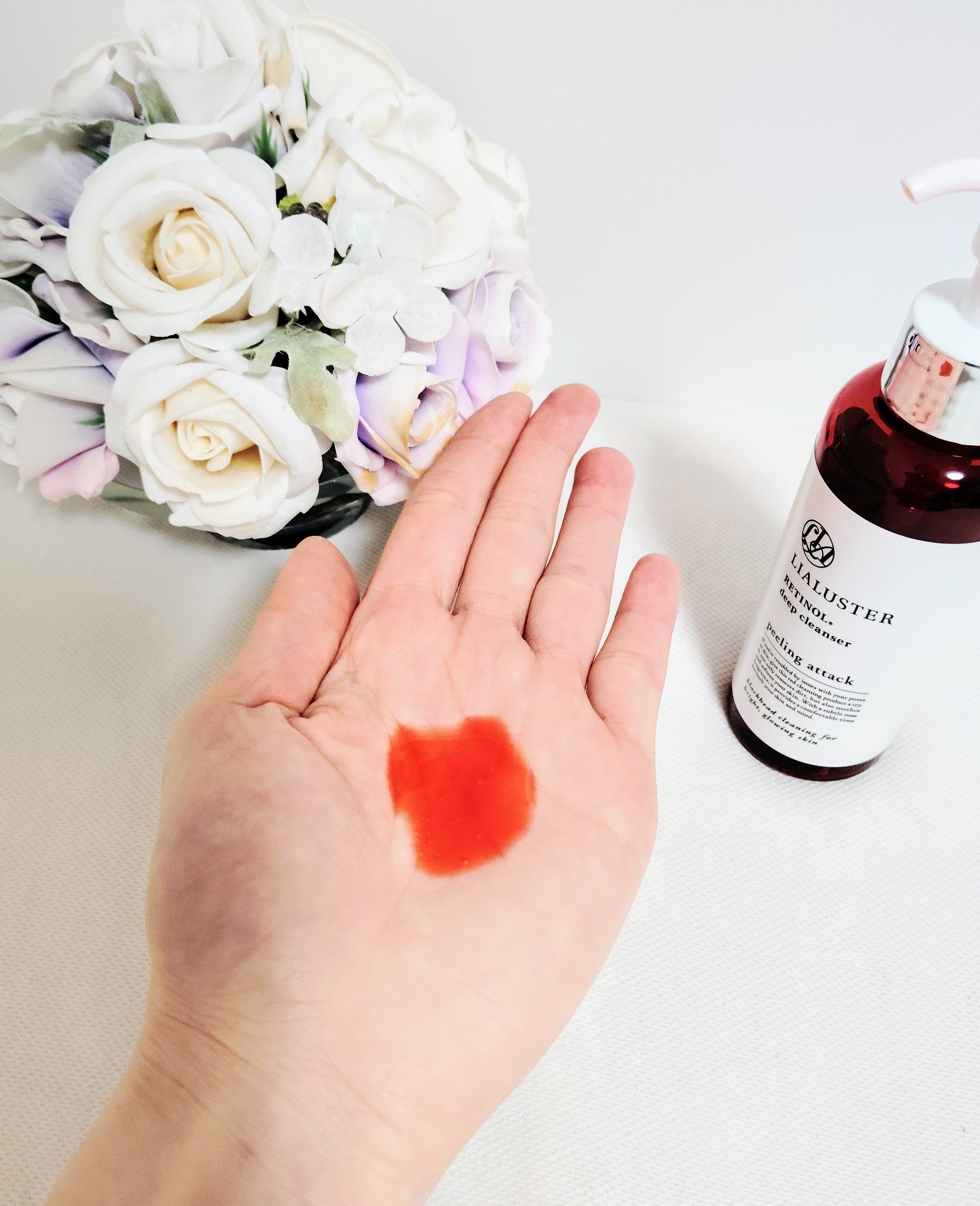 レチノールディープクレンザー/LIALUSTER/その他洗顔料を使ったクチコミ（3枚目）