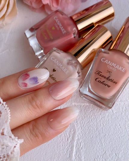 カラフルネイルズ/キャンメイク/マニキュアを使ったクチコミ(10枚目)
