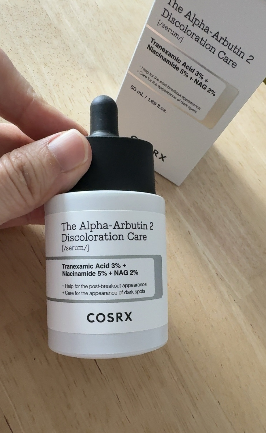 RXザ・アルファアルブチン2 ニキビ跡ケアセラム/COSRX/美容液を使ったクチコミ（2枚目）